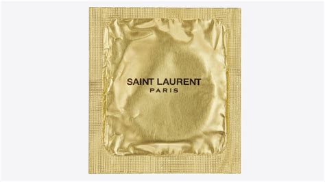 Saint Laurent lance sa gamme de préservatifs 